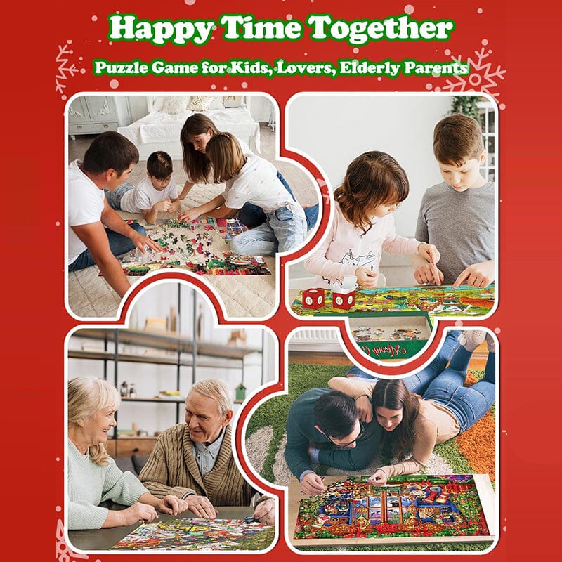 SAKER® Christmas Advent Calendar Puzzle