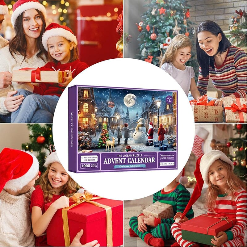SAKER® Christmas Advent Calendar Puzzle