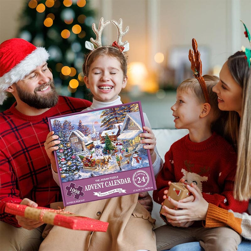 SAKER® Christmas Advent Calendar Puzzle