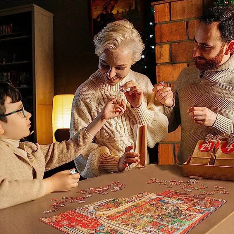 SAKER® Christmas Advent Calendar Puzzle