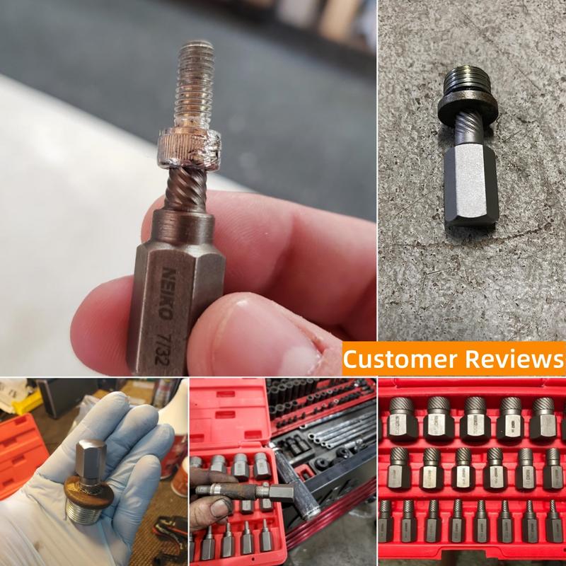 SAKER 25Pcs Screw Extractor Set Multi