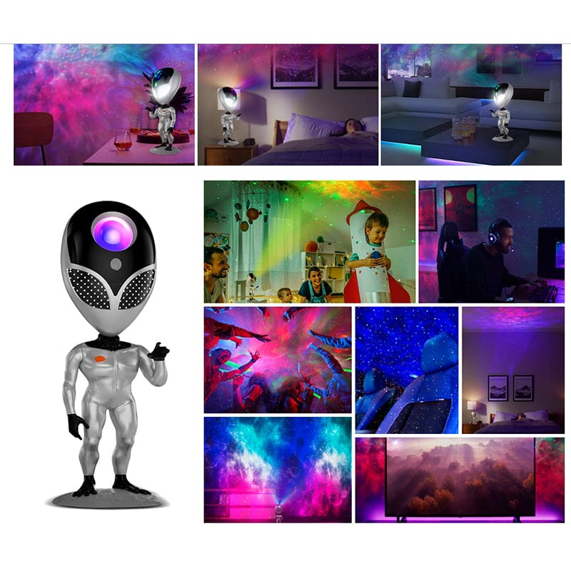 Saker Talking Night Light Star Projector