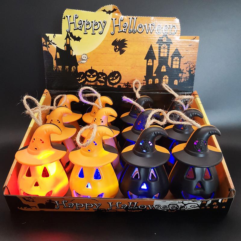 Saker Halloween Pumpkin Ghost Lamp (3 pcs)