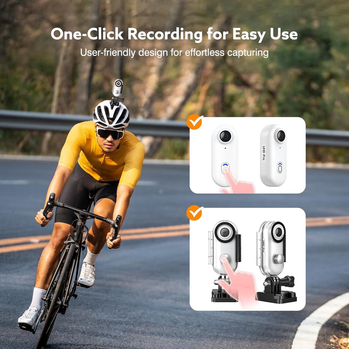 Sakerplus Magnetic 4K UHD Action Camera