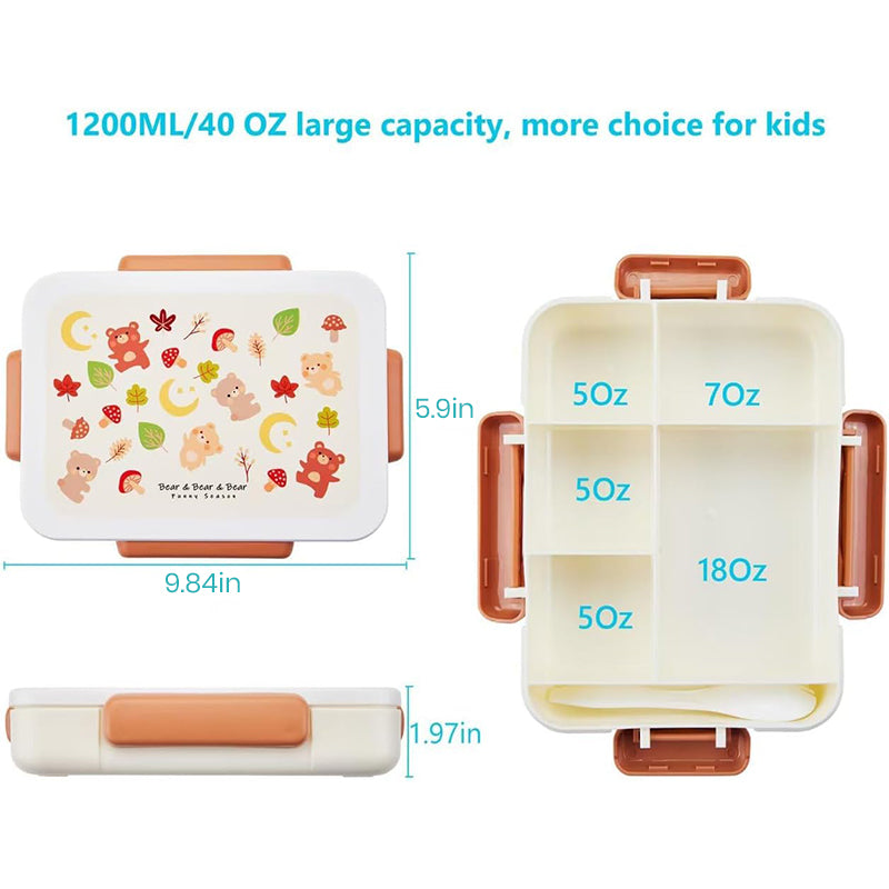 Sakerplus Leakproof Kids Lunch Container