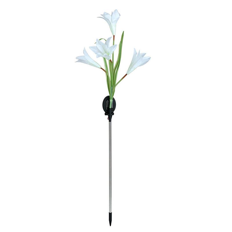 Solar Powered LED Flower Stake Set