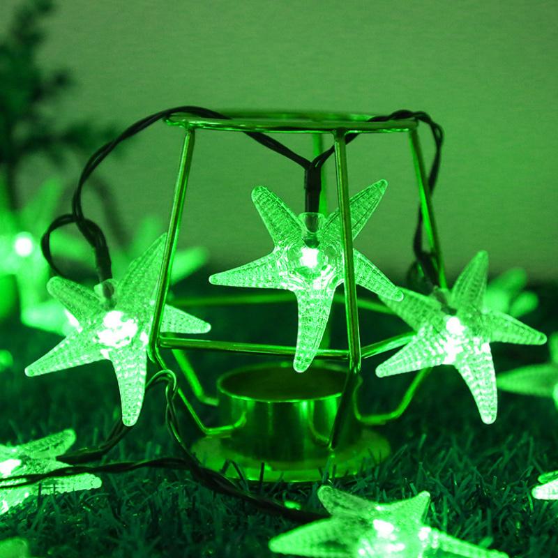 Saker Solar Power Starfish String Lights