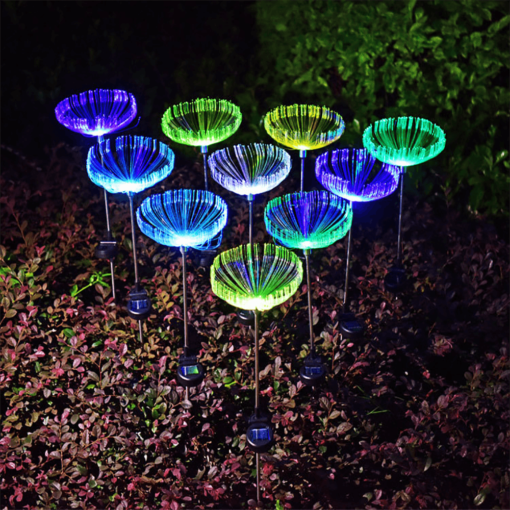 Solar-Powered Fiber Optic Light