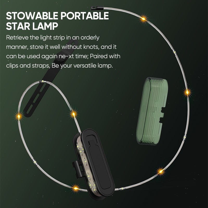 SAKER® Stowable Portable Twinkle Lamp