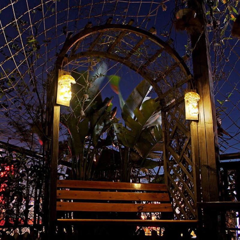 Mason Jars Rustic Wall Lamp With Silk Hydrangea