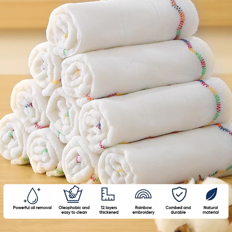 SAKER® Rainbow Oleophobic Cleaning Cloth