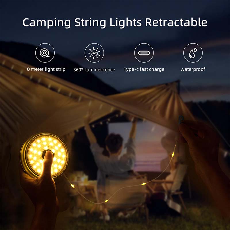 SAKER Camping String Lights