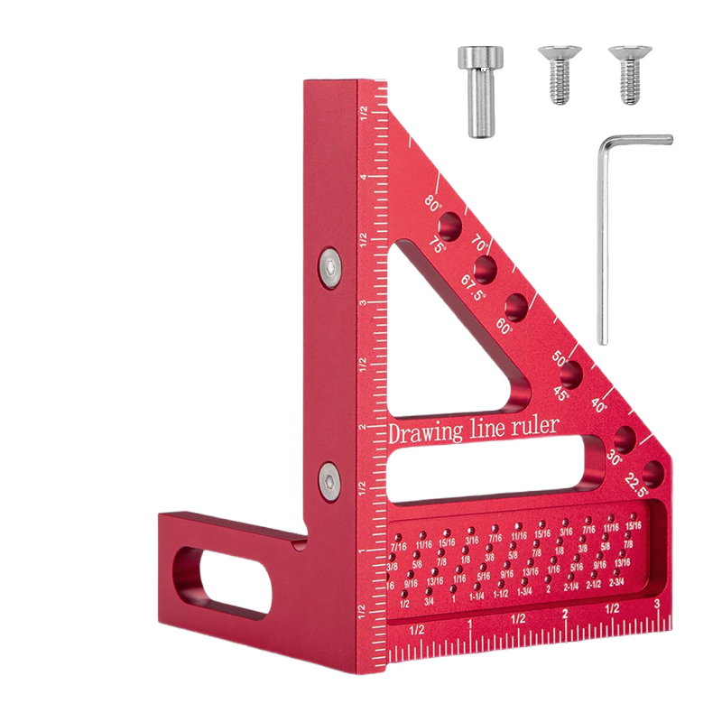 SAKER® Woodworking Scriber Marking Line Ruler