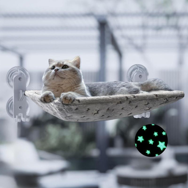 Sakerplus® Dark Foldable Pet Hammock for Window