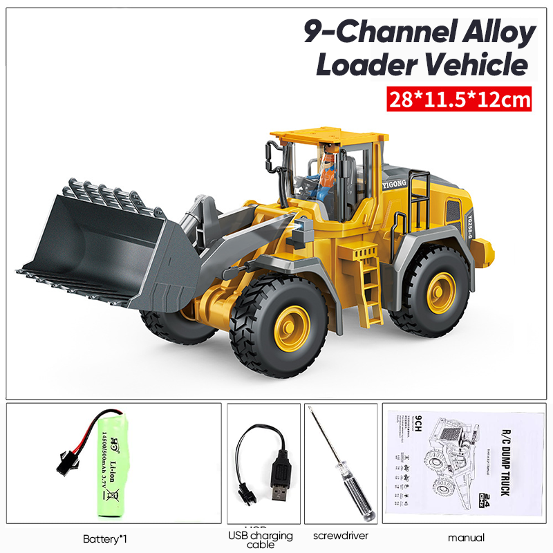 Saker Remote Control Excavator Construction Toys