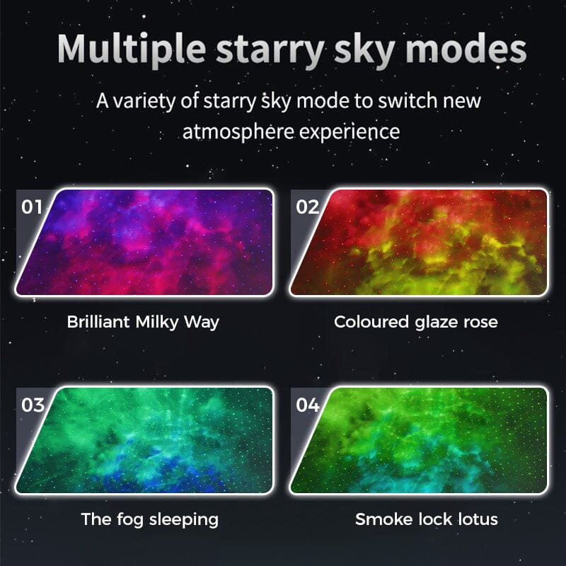 Saker Talking Night Light Star Projector