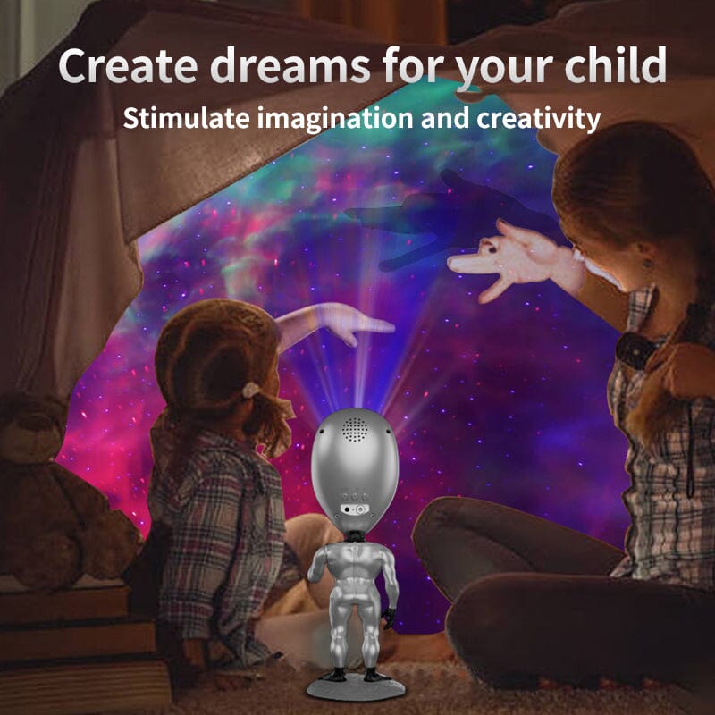 Saker Talking Night Light Star Projector