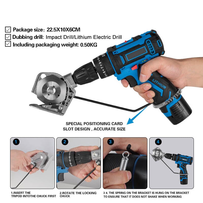 SAKER® Cordless Electric Scissors(NO Electric Drill)