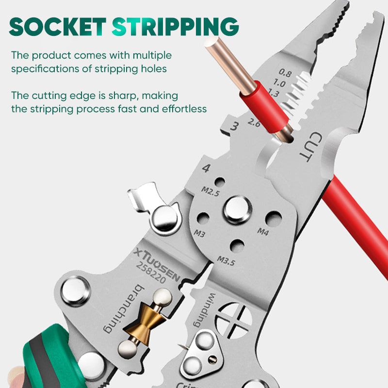 Sakerplus® 13 In 1 Wire Stripper Tool