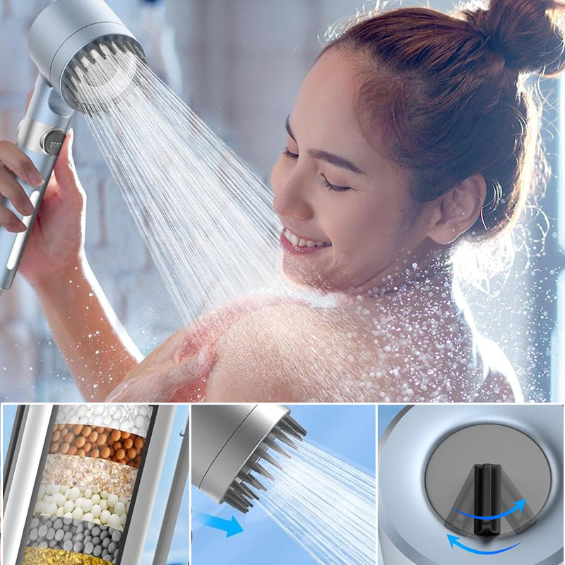 Sakerplus High Pressure Handheld Filtered Showerhead