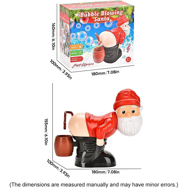 SAKER® Santa Claus Bubble Maker
