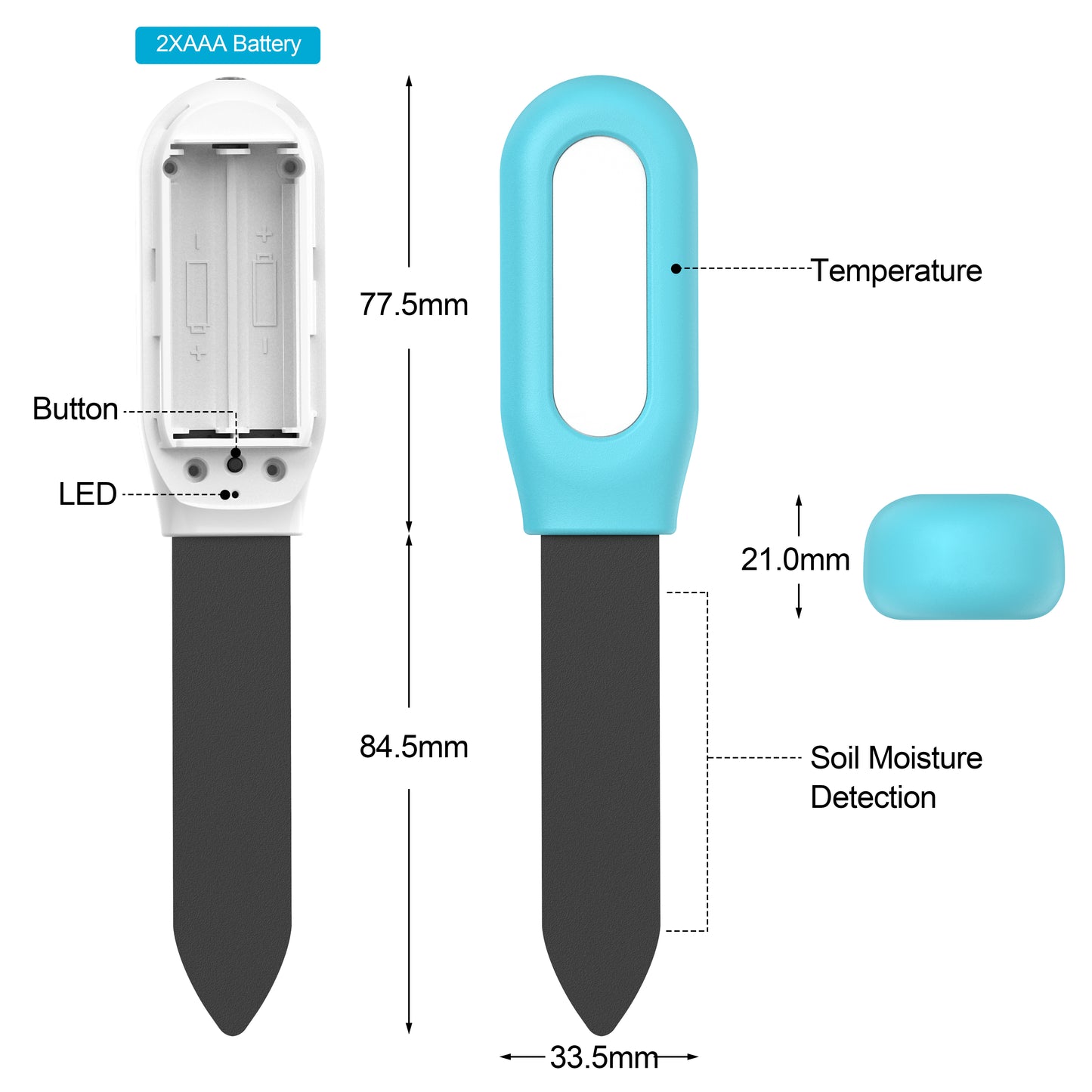 SAKER Smart Plant Monitor Meter