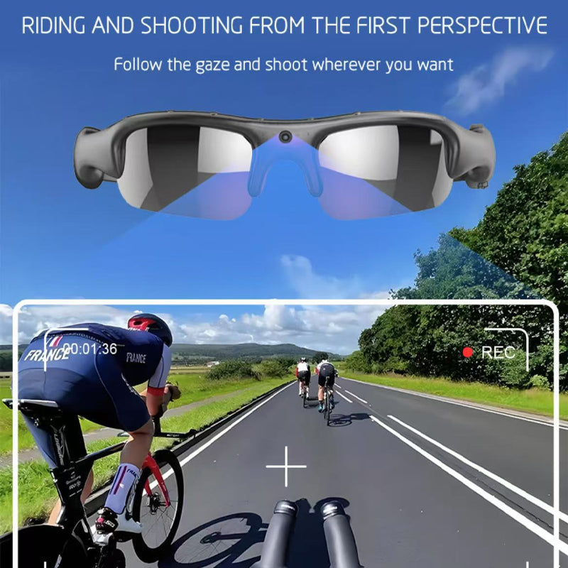 Sakerplus Sunglasses Camera 1080P