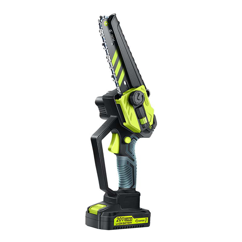 Saker Cordless Pole Saw and Mini Chainsaw