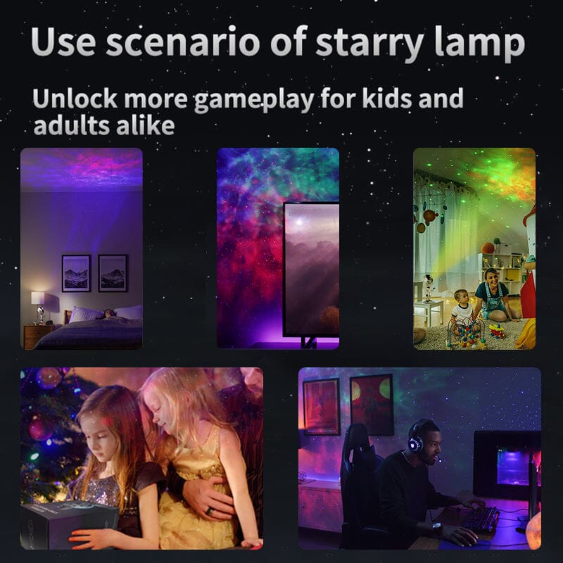 Saker Talking Night Light Star Projector