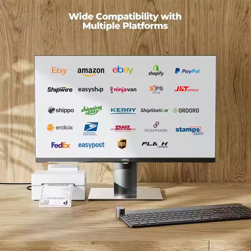 Sakerplus Wireless Bluetooth Label Printer