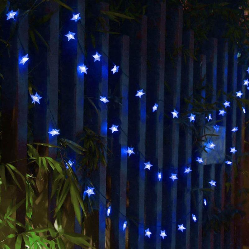 Solar String Lights Outdoor(Star)
