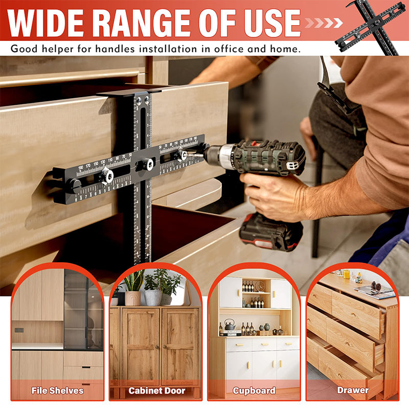 Saker Drawer Installation Positioning Ruler