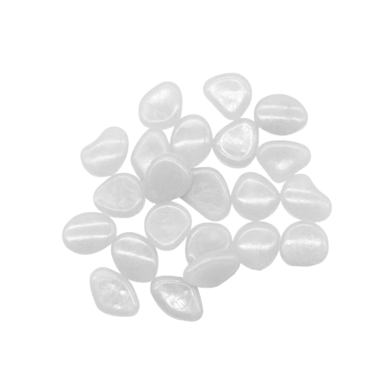 Dark Luminous Garden Pebbles,100PCS