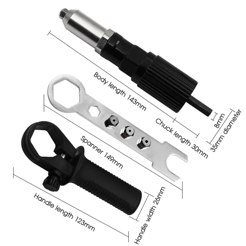 SAKER® Rivet Gun Adapter