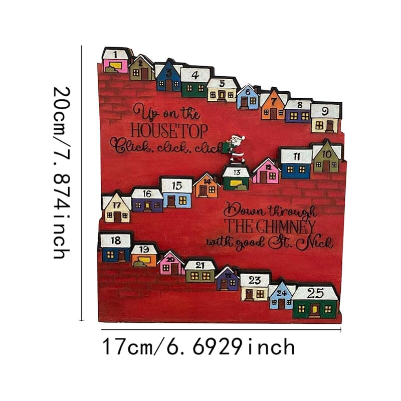 SAKER® Christmas Countdown Advent Calendar