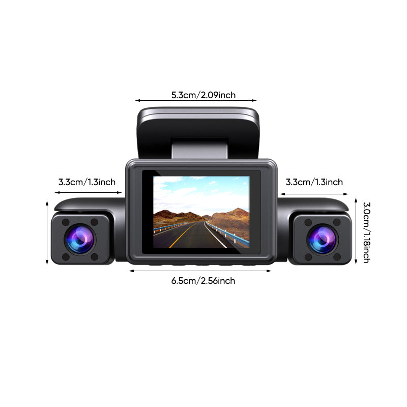 Sakerplus® Full View Car Dashcam System