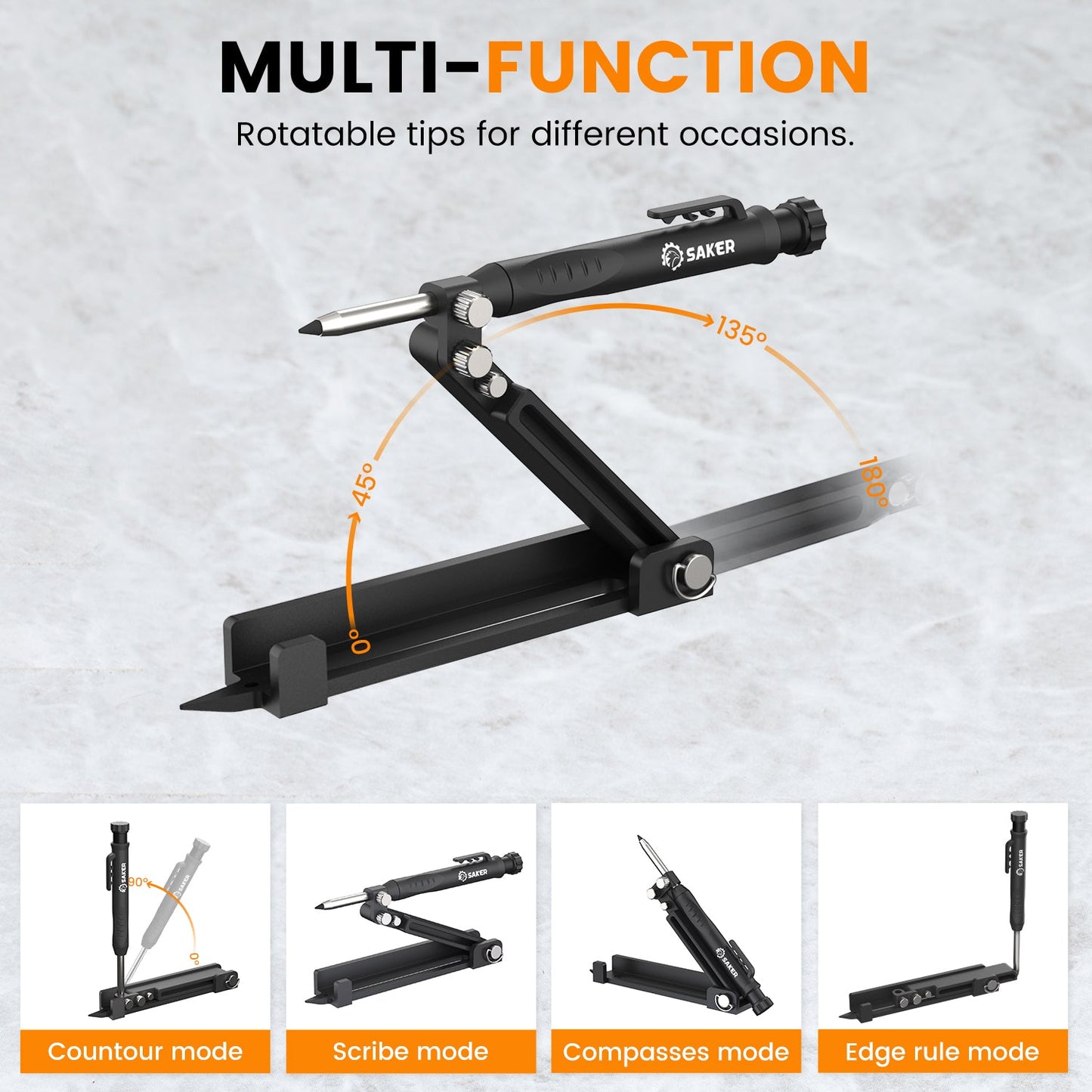 Saker Multifunctional Scribing Tool (Upgrade)