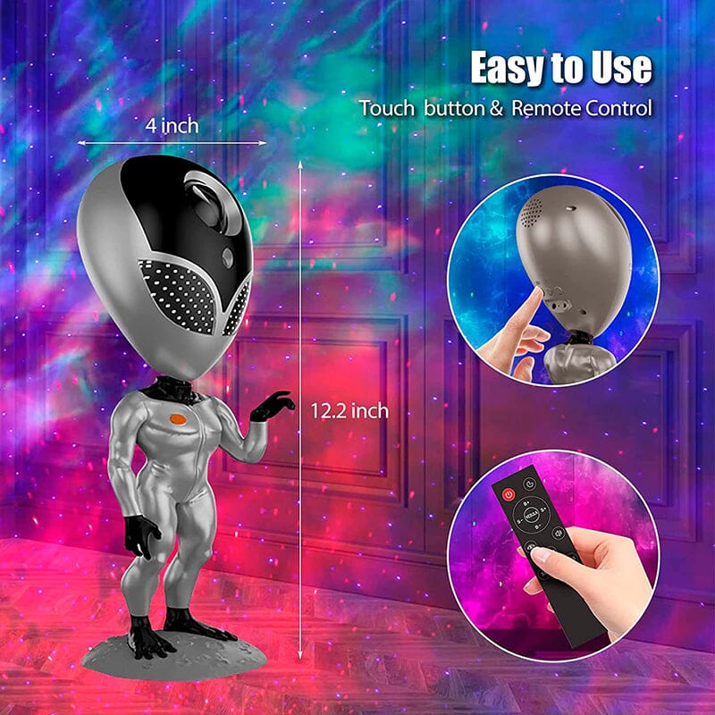 Saker Talking Night Light Star Projector