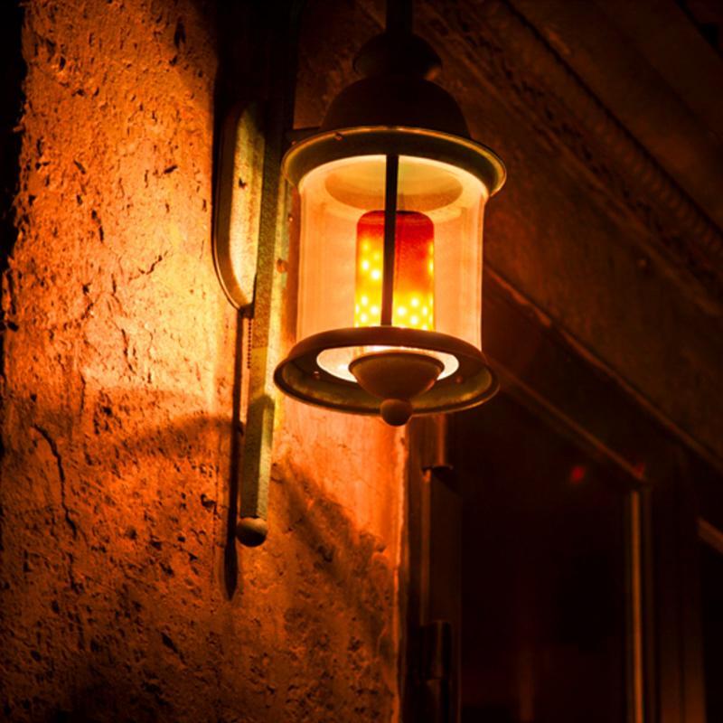 LED Flame Light Bulb with Gravity Sensor