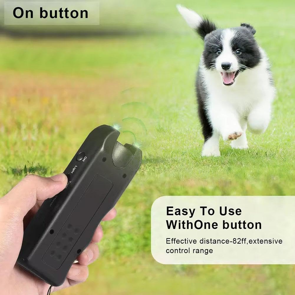 Saker Handheld Bark Control Ultrasonic Dog Repeller