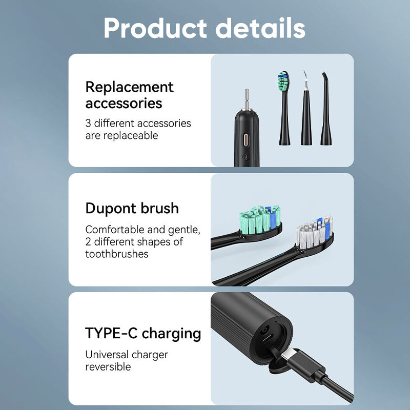 Sakerplus Electric Toothbrush with Water Flosser