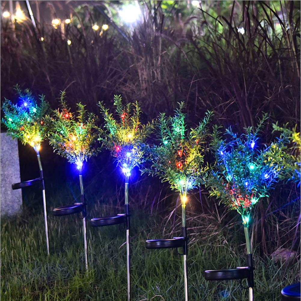 Decor Trees LED Solar Lights, 2PCS