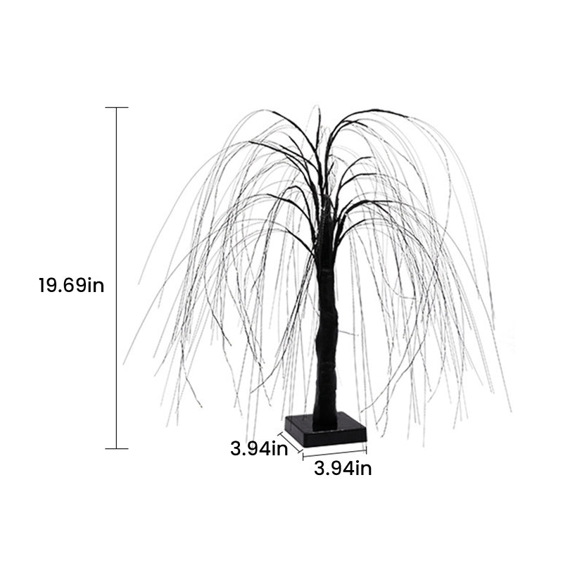 Sakerplus LED Willow Tree Light with 8 Modes