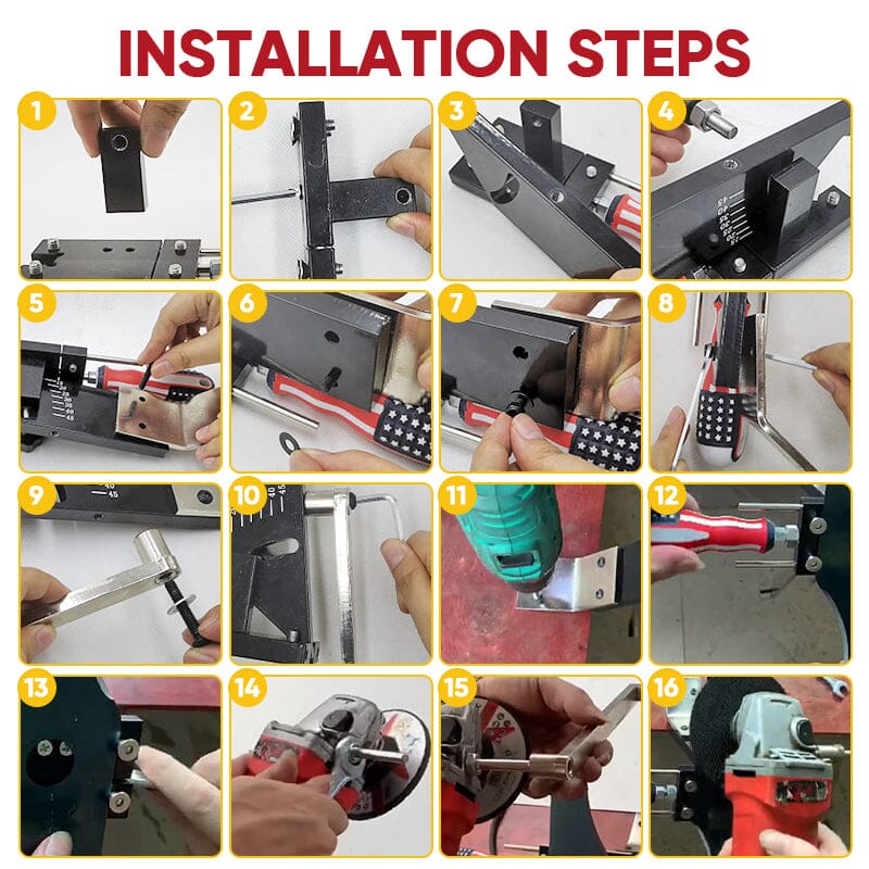 SAKER® Lawn Mower Blade Sharpener