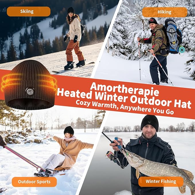 Sakerplus® Heated Electric Windproof Thermal Beanie
