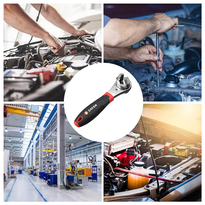 Saker® Multifunctional Ratchet Wrench