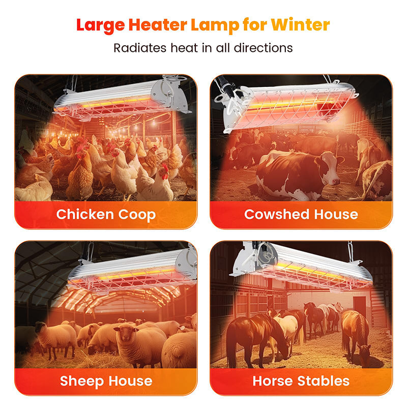 Sakerplus® Large Chicken Coop Brooder Heater