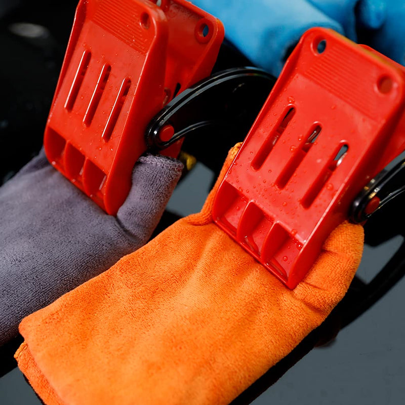 Sakerplus Car Mat Cleaning Clip Set