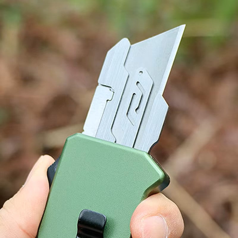 Sakerplus Aluminum Retractable Multi-Purpose Knife