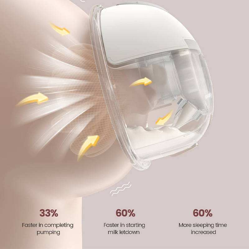 Sakerplus Hands Free Wearable Breast Pump Set